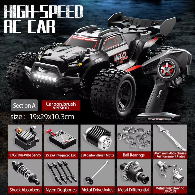 Drift Car RC High-Speed 1:18 Metal
