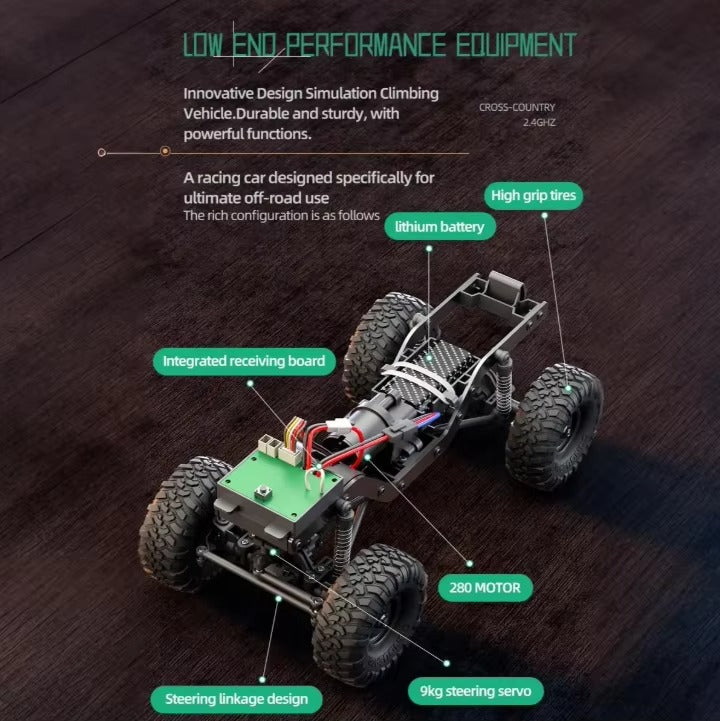 Pickup Truck RC Off-Road 1:16 4WD