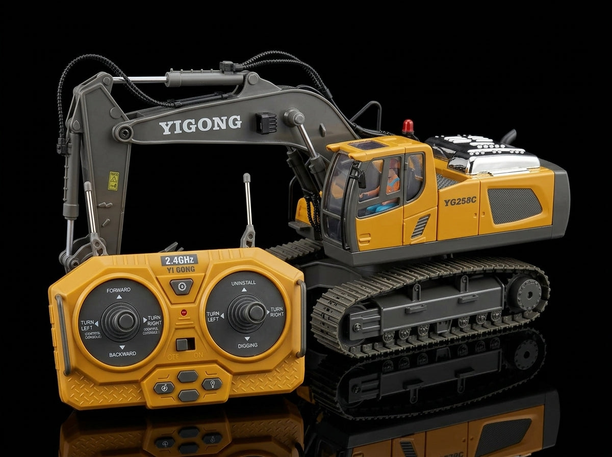 Excavadora RC escala 1/20