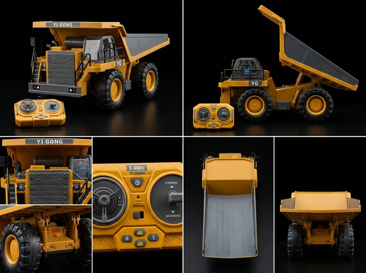 Camión Tolva RC escala 1/20