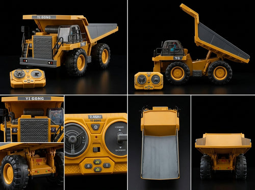 Camión Tolva RC escala 1/20