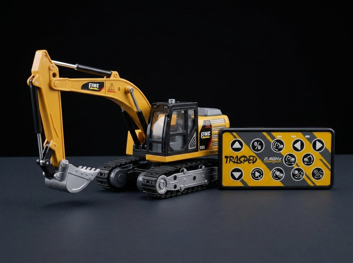 Mini Excavadora RC escala 1/64