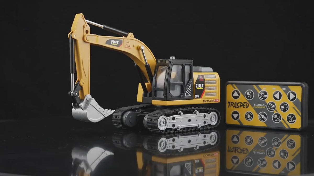 Mini Excavadora RC escala 1/64